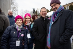 January 19, 2019:  Senator Tim Kearney joins thousands at the 3rd Annual Women's March in Philadelphia.