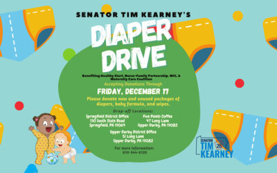Senator Kearney to Host Diaper Drive for Local Families