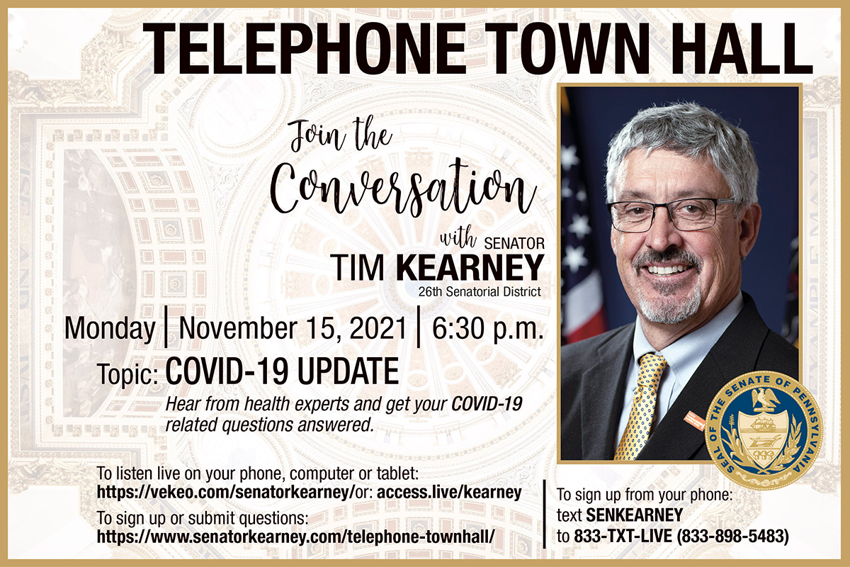 Telephone Town Hall - November 15, 2021