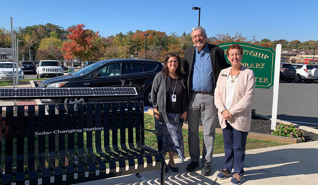 Solar Charging Equipment for Delco Libraries