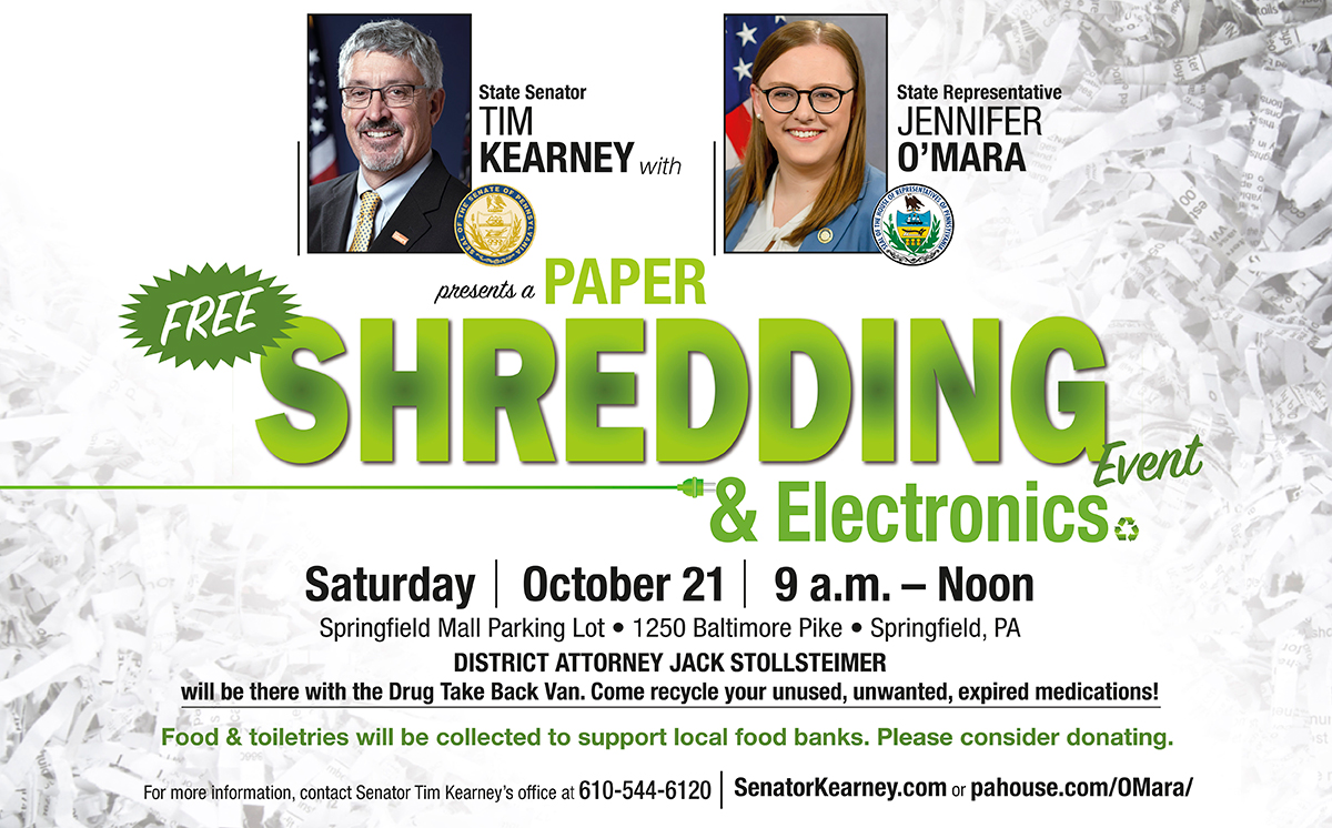 Shredding & Electronics Event - October 21, 2023