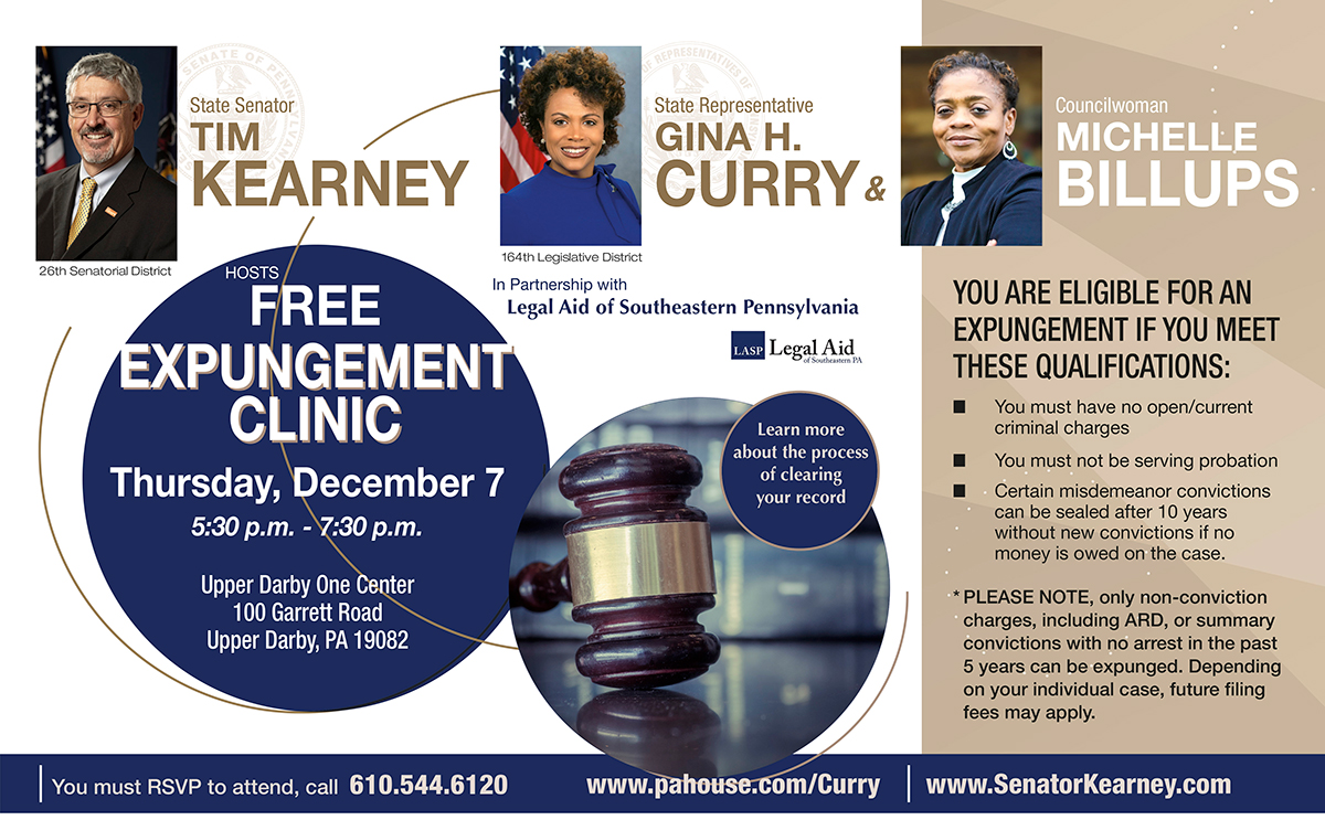 Free Expungement Clinic - Diciembre 7, 2023