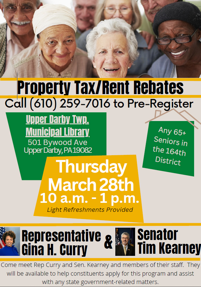 Property Tax/Rent Rebate Sign Up Event