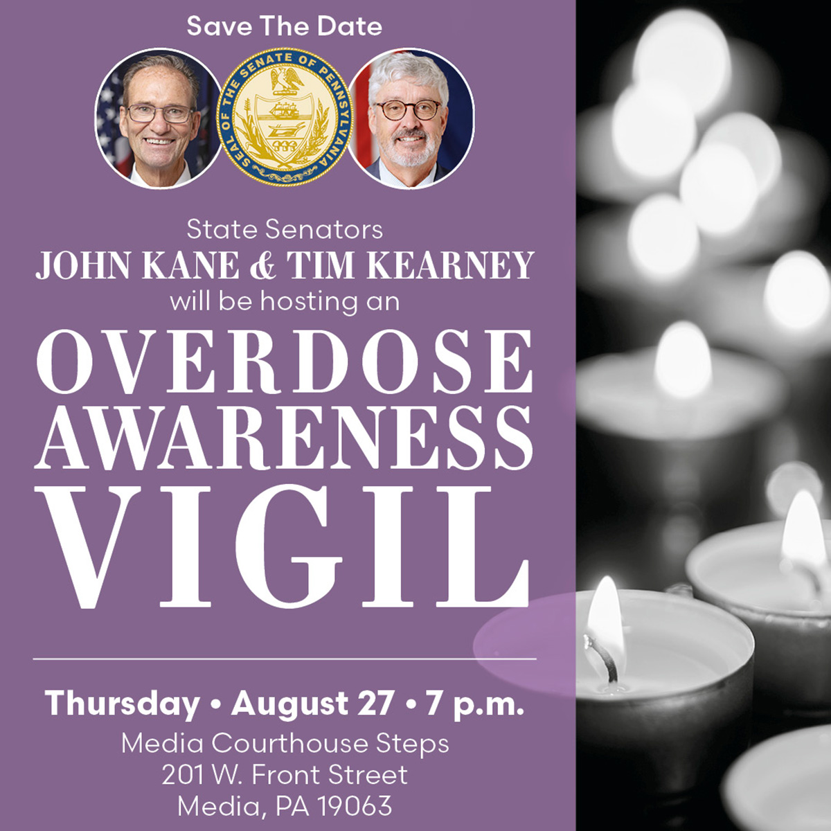 6th Annual Overdose Awareness Vigil