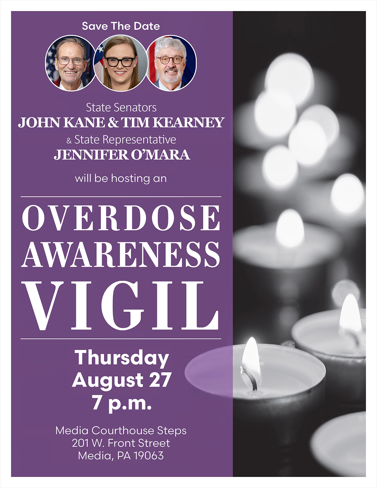 6th Annual Overdose Awareness Vigil