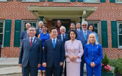 Sen. Kearney Welcomes S. Korean President for A Historic Moment at the Philip Jaisohn Memorial House