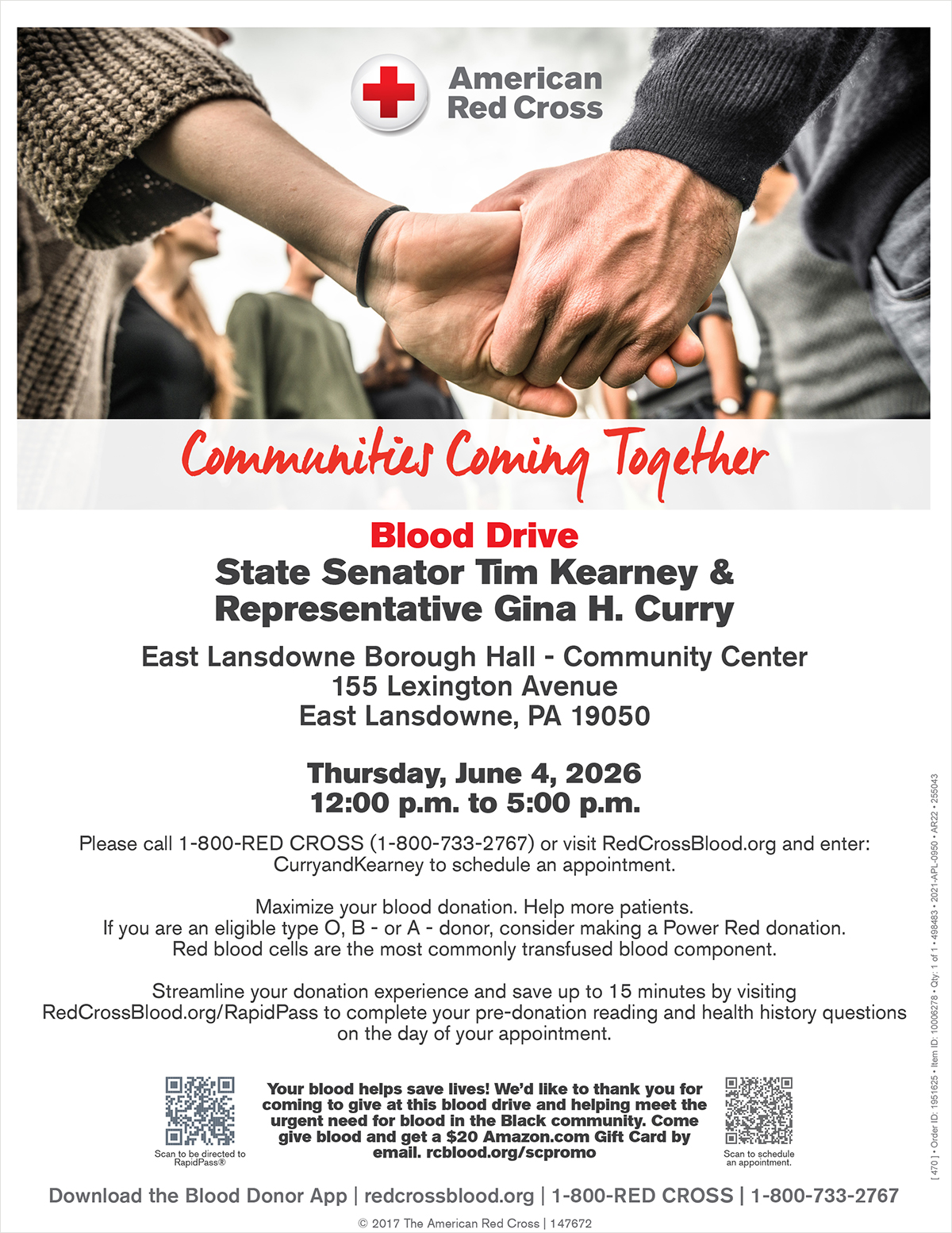 Blood Drive - June 4, 2026