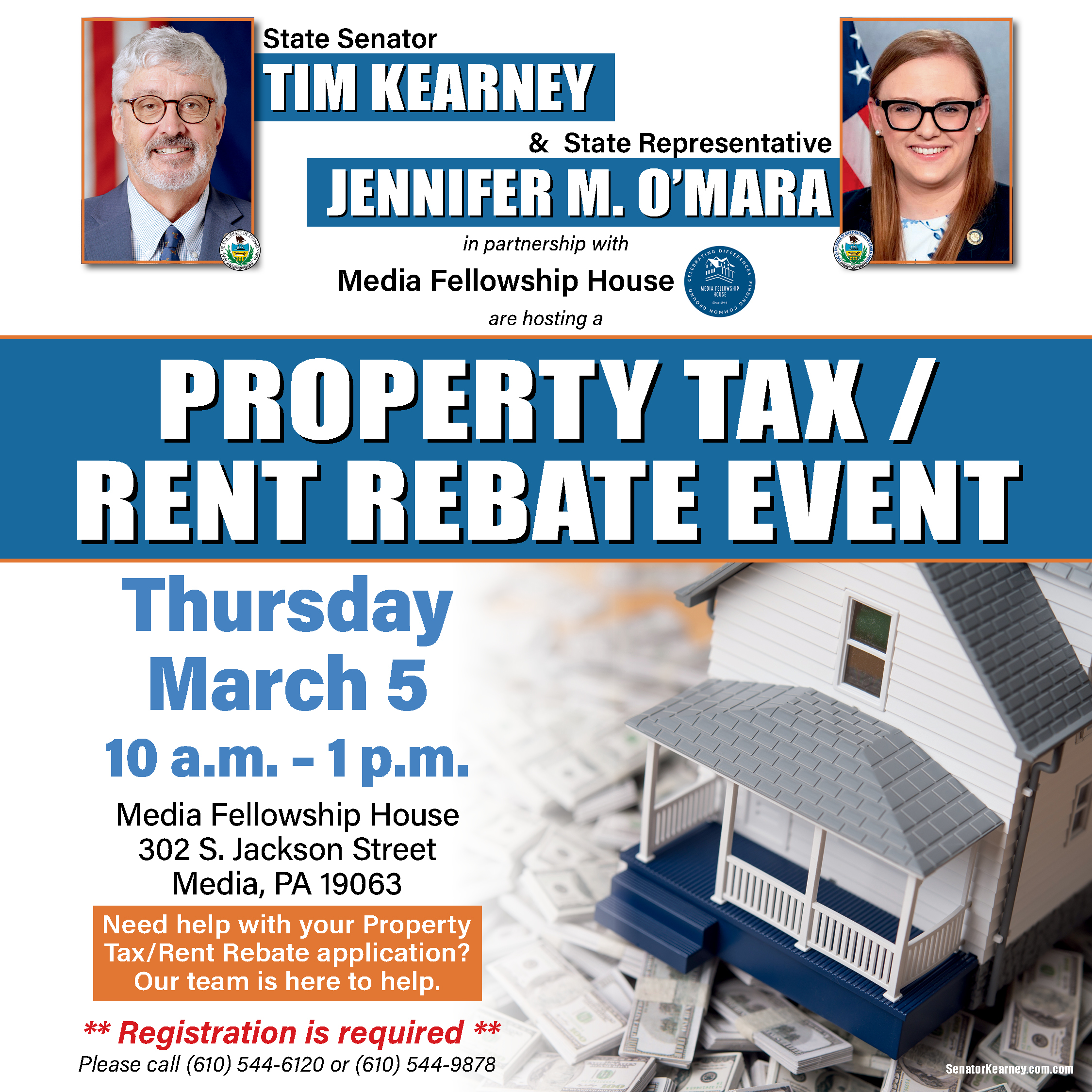 Property Tax/Rent Rebate Event - March 5, 2026