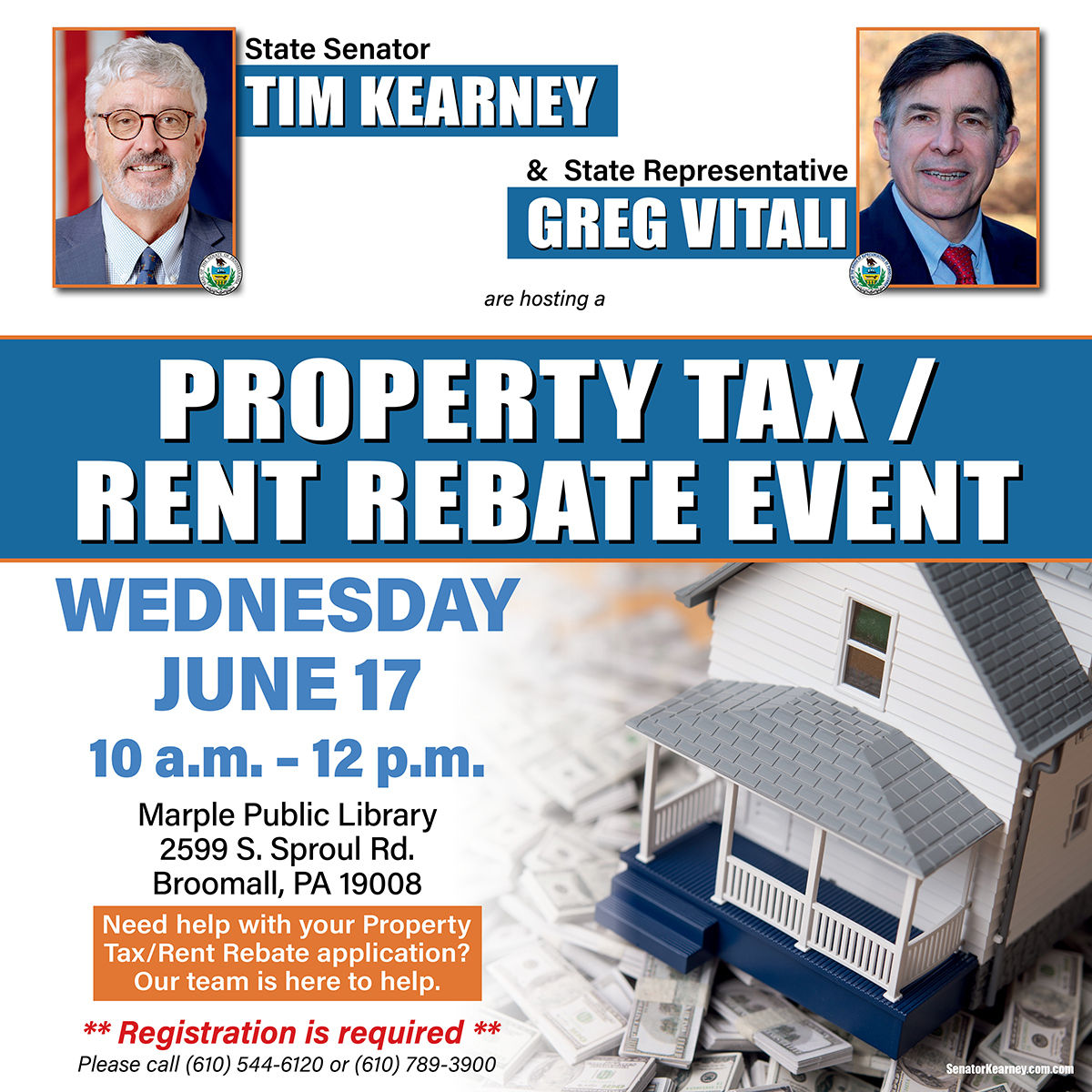 Property Tax/Rent Rebate Event - June 17, 2026