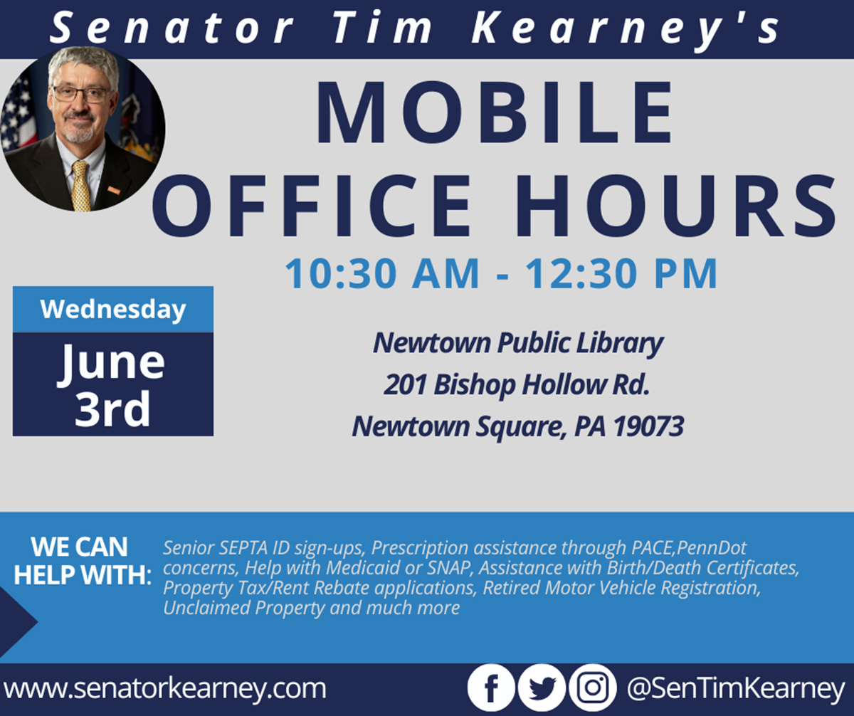 Mobile Office Hours (Newtown Public Library) - June 3, 2026