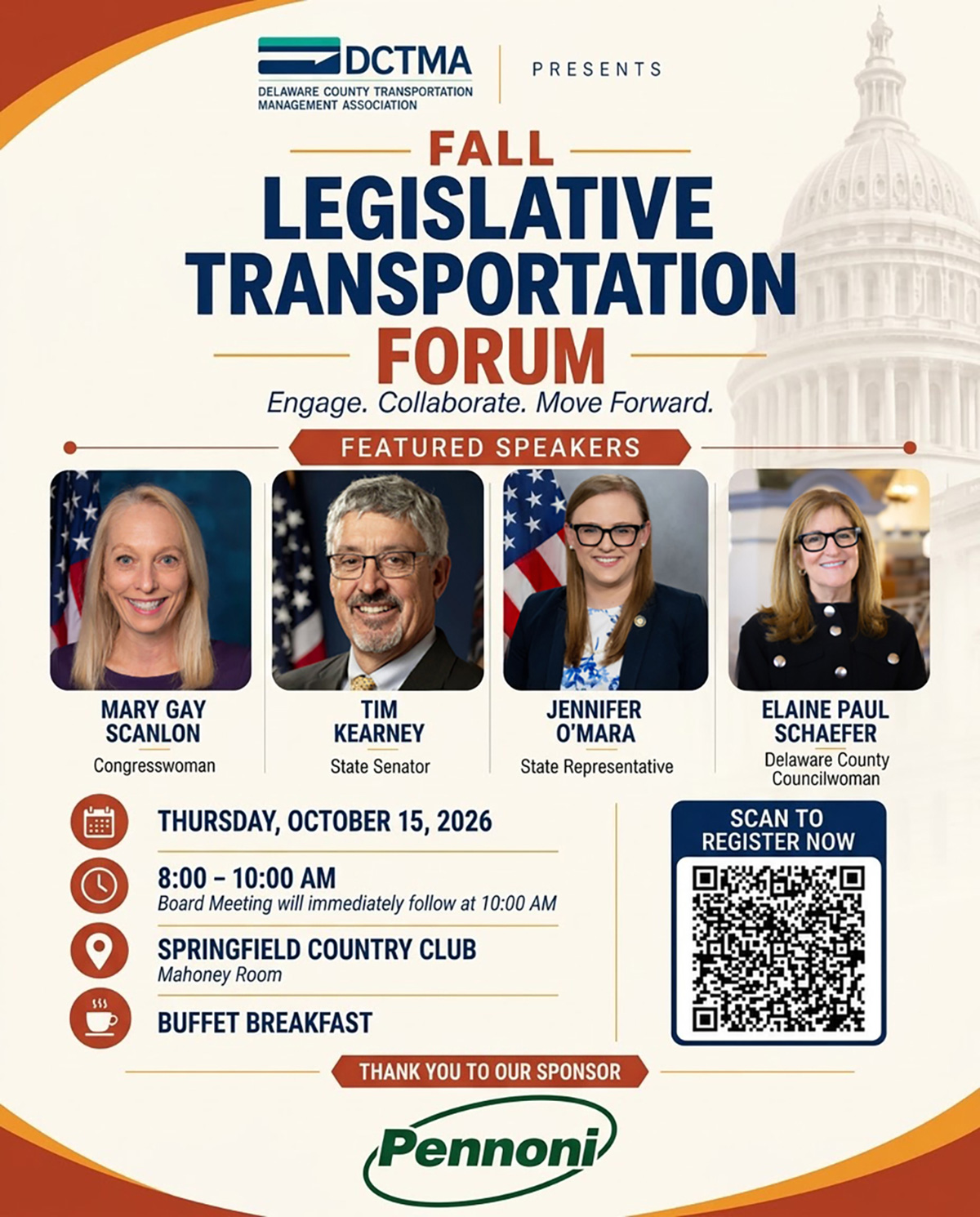 DCTMA Fall Legislative Transportation Forum - October 15, 2026