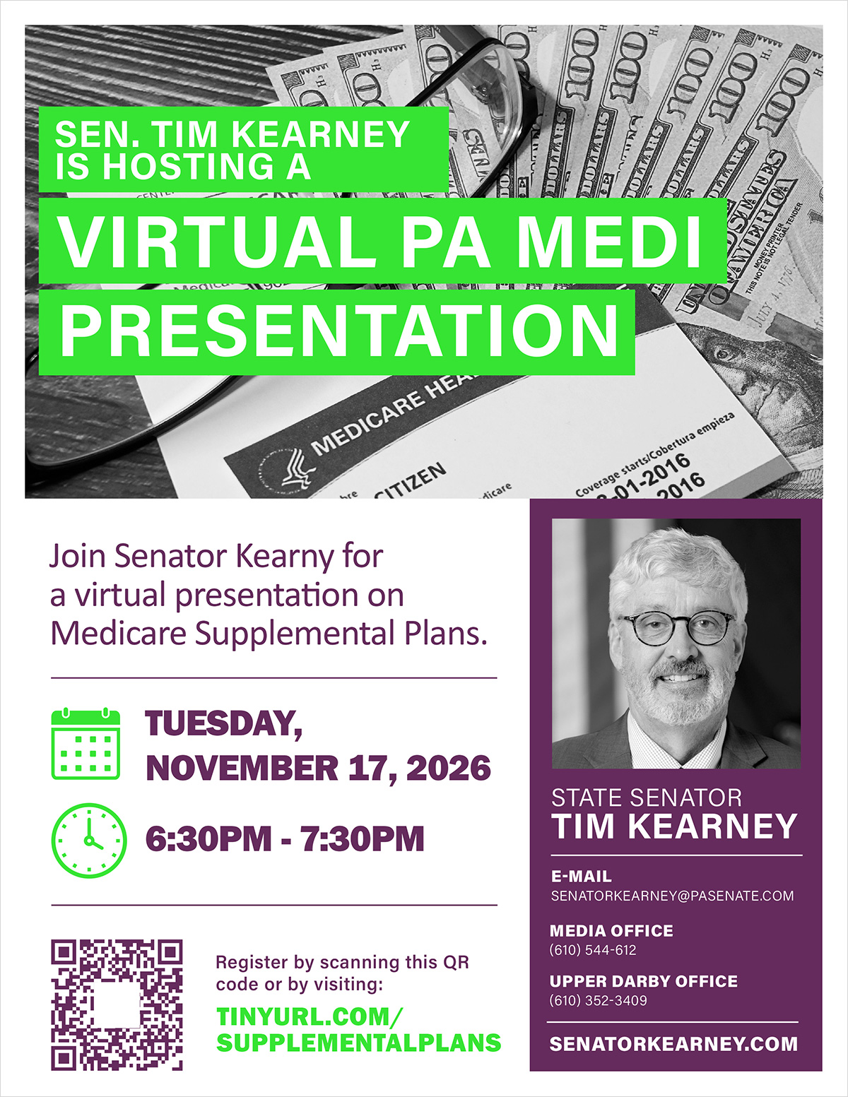 Virtual PA MEDI Presentation on Medicare Supplemental Plans - November 17, 2026